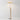 Luminária de Piso Moderna Minimalista Metal Madeira Tecido Lakota
