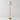 Luminária de Piso Clássica Minimalista Metal Tecido Cristal Toumodi