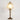 Luminária de Mesa Retrô Minimalista Metal Vidro Kera