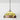 Luminária Pendente Retrô Minimalista Metal Vidro Bogura