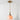 Luminária Pendente Clássica Minimalista Metal Vidro Rosetta
