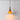 Luminária Pendente Retrô Minimalista Metal Cerâmica Kresevo