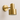 Luminária Arandela Moderna Minimalista Metal Articulada Veneza - Dourado / Sem plugue / Metal - ORNE™