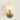 Luminária Arandela Moderna Minimalista Vidro Metal Kalifa - Dourado / 1 Lâmpada - ORNE™