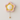 Luminária Arandela Moderna Infantil Vidro Cerâmica Star Flower - Rosa e Laranja / Corda / Branco Quente (3000K) - ORNE™