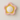 Luminária Arandela Moderna Infantil Vidro Cerâmica Star Flower - Rosa e Laranja / Branco Quente (3000K) - ORNE™