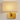 Luminária Arandela Moderna Minimalista LED Tecido Kloha - Bege e Dourado / Branco Quente (3000K) - ORNE™