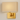Luminária Arandela Moderna Minimalista LED Tecido Kloha - Fendi e Dourado / Branco Quente (3000K) - ORNE™