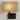 Luminária Arandela Moderna Minimalista LED Tecido Kloha - Fendi e Preto / Branco Quente (3000K) - ORNE™