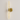 Luminária Arandela Moderna Minimalista LED Acrílico Stick - Dourado / Branco Quente (3000K) - ORNE™