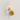 Luminária Arandela Moderna Minimalista Vidro Alu - Dourado / Ø11x43cm / Branco Quente (3000K) - ORNE™
