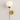 Luminária Arandela Moderna Minimalista Metal Vidro Bôggar - Ø15x59cm / Dourado e Branco - ORNE™
