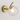 Luminária Arandela Moderna Minimalista Globo Bola Vidro Harp - Dourado / Incolor / Branco Quente (3000K) - ORNE™