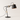 Luminária de Mesa Abajur Moderna Minimalista Cúpula Ajustável Pixar - Preto - ORNE™