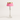 Luminária de Mesa Abajur Moderna Minimalista Metal Vidro Tecido Falazi - Tecido, Vidro e Tecido / Ø15x35cm / Rosa / Bivolt - ORNE™