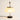 Luminária de Mesa Abajur Moderna Minimalista Metal Vidro Urlin - Prata / Branco Quente (3000K) - ORNE™