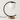 Luminária de Mesa Abajur Moderna Minimalista Moonlight - Preto / Branco Quente (3000K) / Meia lua - ORNE™
