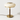 Luminária De Mesa Abajur Minimalista Vidro Metal Elluna - Branco / Ø30x40cm / Vidro e Alumínio - ORNE™