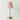 Luminária de Mesa Abajur Recarregável Clássico Minimalista Tecido Metal LED Gubbio — ORNE