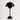 Luminária de Mesa Abajur Moderna Minimalista Moon - Preto - ORNE™