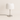 Luminária de Mesa Abajur Moderna Minimalista LED Metal Vidro Joy - Branco / Branco Quente (3000K) - ORNE™