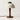 Luminária de Mesa Abajur Moderna Minimalista LED Cerâmica Madeira Ollie - Ø23x35cm / Cerâmica e Madeira / Branco Quente (3000K) - ORNE™