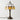 Luminária de Mesa Retrô Minimalista Metal Resina Vidro Guaviare — ORNE