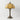 Luminária de Mesa Retrô Minimalista Resina Vidro Metal Gombak — ORNE