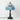 Luminária de Mesa Tiffany Retrô Minimalista Metal Resina Vidro Tinggi — ORNE
