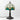 Luminária de Mesa Tiffany Retrô Minimalista Metal Resina Vidro Tinggi — ORNE