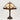 Luminária de Mesa Tiffany Retrô Minimalista Resina Vidro Metal Caves — ORNE