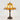 Luminária de Mesa Tiffany Retrô Minimalista Resina Vidro Metal Caves — ORNE