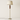 Luminária De Piso Moderna Minimalista Tecido Jozu - Marrom / Ø45x163cm - ORNE™