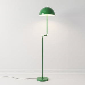 Luminária de Piso Moderno Metal Vidro Tame