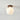 Luminária de Teto Plafon Sobrepor Orgânico Moderno Minimalista Madeira Vidro Globo LED Mechelen — ORNE
