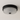 Luminária Plafon Moderna Minimalista Vidro Metal Gartare - Preto / Vidro e Alumínio / Ø47,5cm - ORNE™