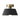 Luminária Plafon Moderna Minimalista Metal Dazzi - Preto / Ø26cm / Metal - ORNE™
