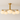Luminária Plafon Moderna Minimalista Metal Vidro Kari - 103x38cm / Dourado - ORNE™