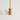 Luminária Pendente Moderno Minimalista Metal Dourado LED Turnstile - Dourado / Branco Quente (3000K) - ORNE™