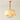 Luminária Pendente Moderna Clássica Metal Cúpula Lumo - Bege e Dourado / Branco Quente (3000K) - ORNE™