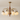 Luminária Pendente Moderna Minimalista Metal Pell - Marrom / Ø92x49cm / 8 Lâmpadas - ORNE™