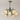 Luminária Pendente Moderna Minimalista Metal Vidro Ross - 7 Lâmpadas / Verde e Branco - ORNE™
