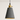Luminária Pendente Moderna Minimalista Granilite Lumin - Grafite / Ø17cm - ORNE™