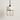Luminária Pendente Moderna Minimalista Vidro Grace - Branco e Incolor / Ø18cm / Bulbo ou Filamento LED - ORNE™