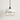 Luminária Pendente Moderna Minimalista Vidro Grace - Branco e Incolor / Ø25cm / Bulbo ou Filamento LED - ORNE™