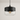 Luminária Pendente Moderna Minimalista Vidro Grace - Preto e Incolor / Ø25cm / Bulbo ou Filamento LED - ORNE™