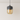 Luminária Pendente Moderna Minimalista Vidro Grace - Preto e Âmbar / Ø18cm / Bulbo ou Filamento LED - ORNE™