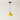 Luminária Pendente Moderna Industrial Vintage Retrô Colors - Amarelo - ORNE™