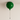 Luminária Pendente Moderna Minimalista Infantil Baloon - Brilho / Verde / Ø20cm - ORNE™