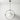 Luminária Pendente Moderna Minimalista Metal Vidro Ganthier — ORNE